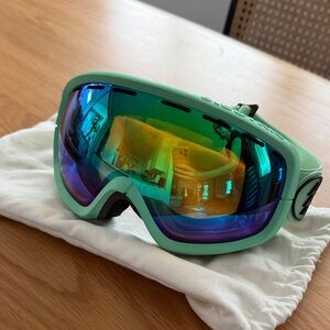 Electric Ski Goggles turquoise green